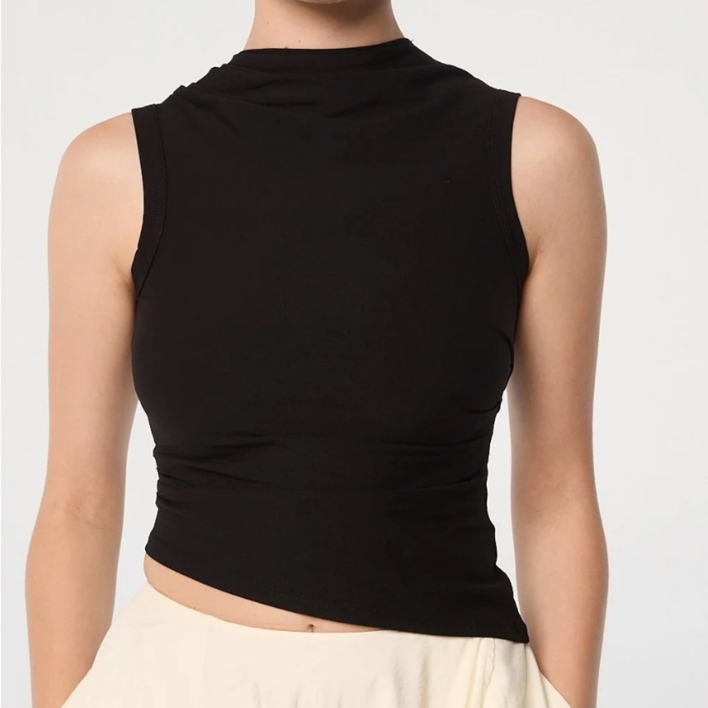 Sleeveless Black Women's Top
